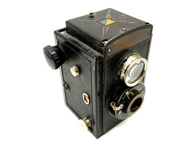 Voigtländer Brillant TLR mit Anastigmat Voigtar 1:6.3/75mm zweiäugige Kamera