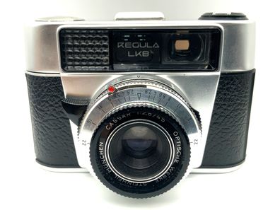 King KG Regula LKB Sucherkamera mit Steinheil Cassar 1:2.8/45 Prontor 500 LK