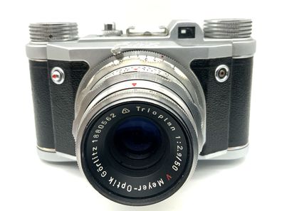 Altissa Altix V Sucherkamera mit Meyer Optik Trioplan 1:2.9/50 red V Tempor