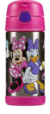 Thermos Funtainer STRAW BOTTLE DISNEY 0,35 Trinkflasche – Vorteilsset mit Reinigun