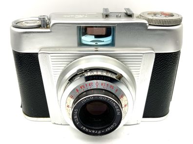 Franka Sucherkamera mit Color-Frankar 1:2.8/45 Vario Kompaktkamera Analogkamera