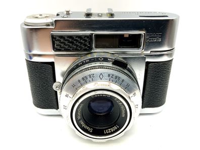 Braun Paxette automatic Sucherkamera Steinheil Cassarit 1:2.8/50mm !Beli defekt!