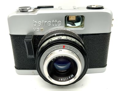 Beier Beirette vsn Sucherkamera mit Meritar 2.8/45 Priomat Analogkamera