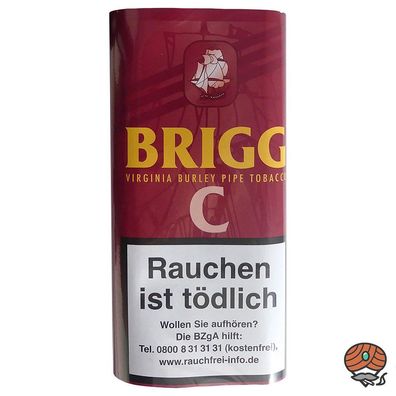 Brigg C (Cherry) Pouch 40g Pfeifentabak mit Kisch-Aroma