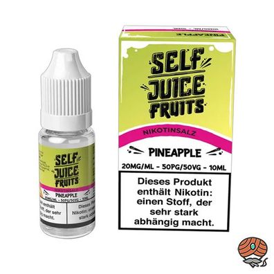 Self Juice Pineapple 20mg/ml Nikotinsalz, 10ml Liquid 50/50