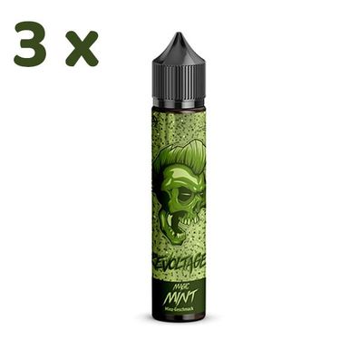 Revoltage MAGIC MINT Longfill Aroma für E-Zigaretten 3x 15ml