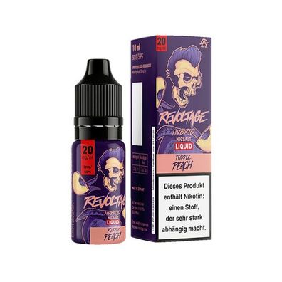 Revoltage PURPLE PEACH 20mg/ml Nikotin, 50/50 Liquid 10ml