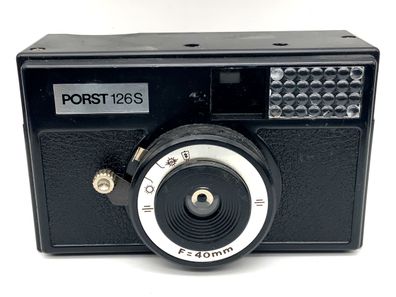 Porst 126 S Sucherkamera mit f=40 Kompaktkamera Analogkamera