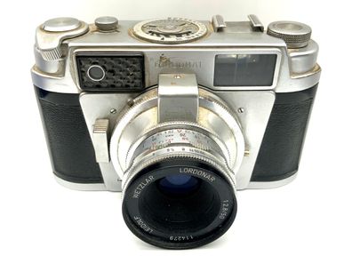 Leidolf Wetzlar Lordomat SLE Sucherkamera mit Lordonar 1:2,8 f=50mm Analogkamera