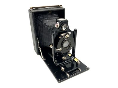 Ica Dresden Corrida 155 Plattenkamera Extra Rapid Aplanat Novar 1:6,8 F013,5cm