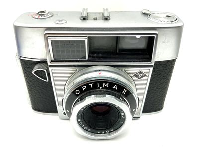 Agfa Optima II Sucherkamera mit Color-Apotar 1:2,8 45mm Analogkamera