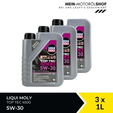 Liqui Moly Top Tec 4500 5W-30 3x1 Liter