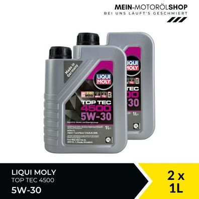 Liqui Moly Top Tec 4500 5W-30 2x1 Liter