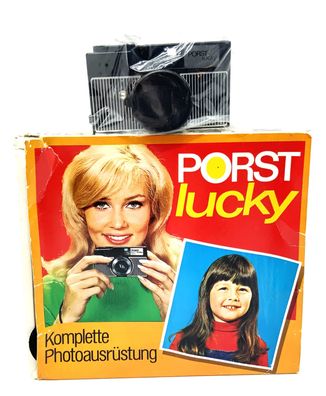 Porst lucky Sucherkamera neu versiegelt Kompaktkamera Analogkamera