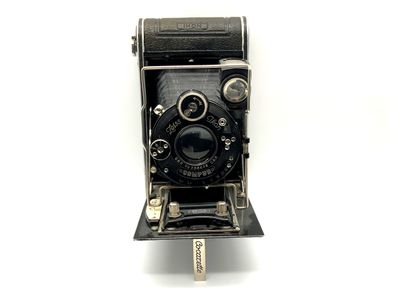 Welta Cocarette Klappkamera mit Novar Anastigmat 1:4,5 75mm Compur Analogkamera