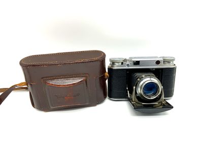 Voigtländer Vito III Klappkamera mit Ultron 1:2 50mm Compur Rapid + Tasche