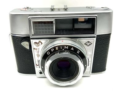 Agfa Optima II Sucherkamera mit Color-Apotar 1:2.8/45mm Prontomator Analogkamera