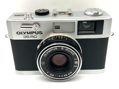 Olympus 35 RC Sucherkamera mit E. Zuiko 42mm 1:2,9 Messsucherkamera Analogkamera