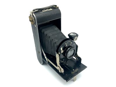 Certo Certofix Klappkamera mit Schneider Kreuznach Radionar 10,5cm 1:4,5