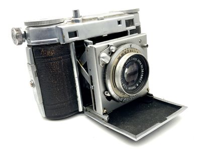 Certo Dollina II Klappkamera mit Carl Zeiss Tessar 50mm 1:2.8 Analogkamera