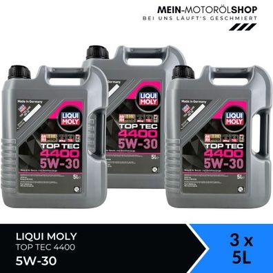 Liqui Moly Top Tec 4400 5W-30 3x5 Liter