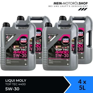 Liqui Moly Top Tec 4400 5W-30 4x5 Liter