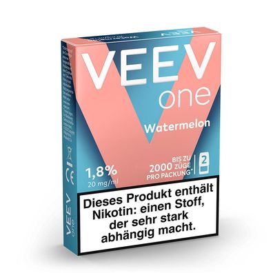 VEEV one Pod Watermelon 20mg/ml Nikotin à 2 Pods