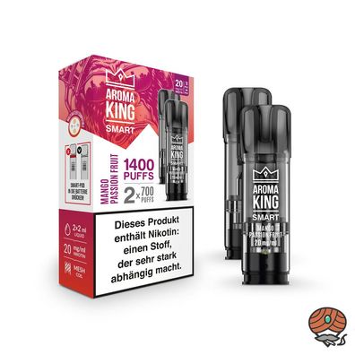 Aroma King SMART POD Mango Passion Fruit 20mg/ml Nikotin à 2 Pods