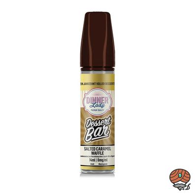Dinner Lady Dessert Bar SALTED Caramel WAFFLE Longfill Liquid Aroma 14ml