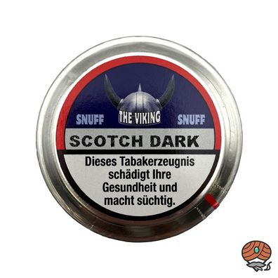 The Viking SCOTCH DARK Snuff 20g Dose Schnupftabak