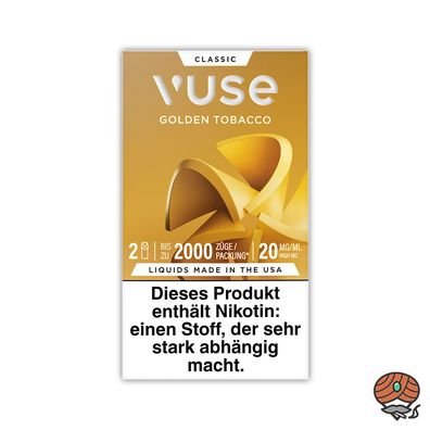 Vuse PODS Golden Tobacco Classic 20mg/ml Nikotin à 2 Pods