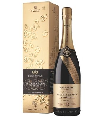 Andrea Da Ponte Vecchia Grappa di Prosecco (42 % Vol., 0,7 Liter)