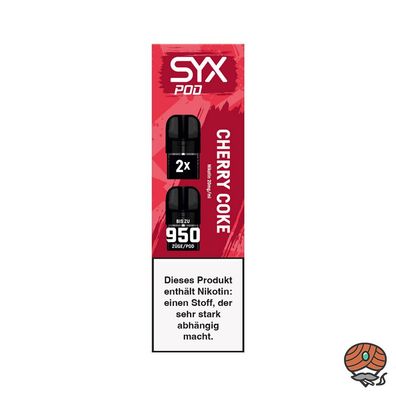 SYX POD CHERRY COKE, 20mg/ml Nikotin à 2 Pods