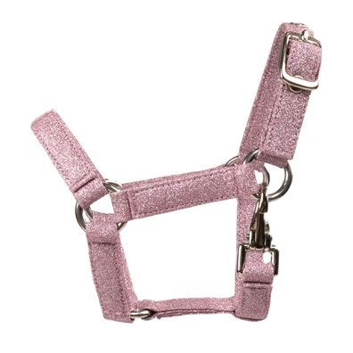 My Hobby Horse - Halfter für Steckenpferde - glitter rosa