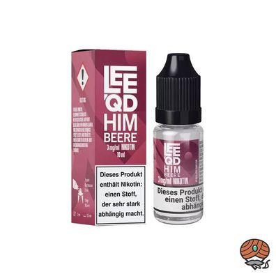 LEEQD Himbeere 3mg/ml Nikotin, Liquid 10ml