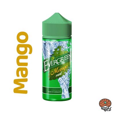 Evergreen Mango Mint, Longfill Aroma für E-Zigaretten 8ml