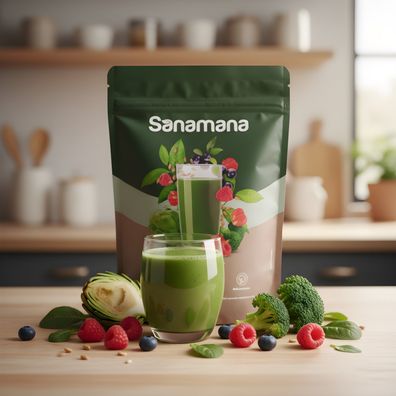 Sanamana die L* * * * - Kur - Grüne Superfoods - 560g