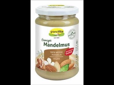 granoVita 3x Cremiges Mandelmus 500g