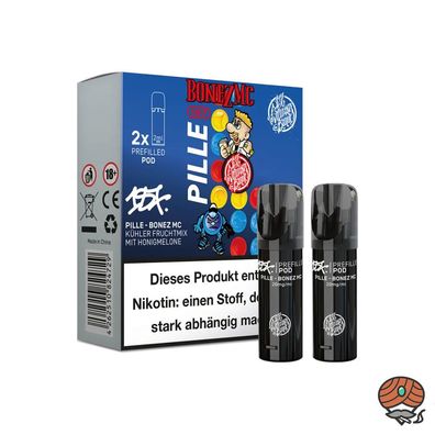 187 Strassenbande Pod PILLE 20mg/ml Nikotin, * 2 PODS*