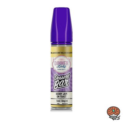 Dinner Lady Dessert Bar BERRY JAM ON TOAST Longfill Liquid Aroma 14ml