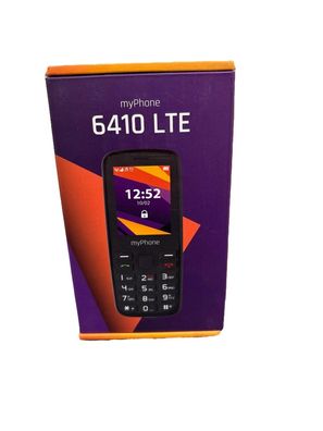 Mobiltelefon 6410 LTE 2,4"-Displaygröße, 1400 mAh, Kamera, USB-C, 4G Schwarz