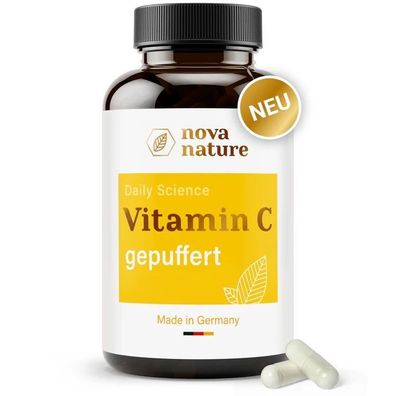 232,48 €/ kg | Nova Nature Vitamin C gepuffert 180 Kapseln, 129g