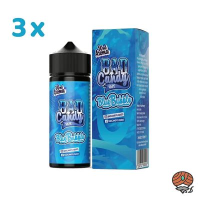 BAD Candy Blue Bubble Longfill Aroma für E-Zigaretten 3x 10ml