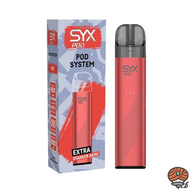 SYX POD Akkuträger in Rot - verwendbar mit SYX PODs