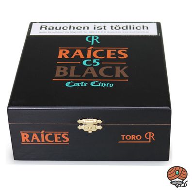 Raices C5 Black Toro Zigarren 21er Kiste Honduras