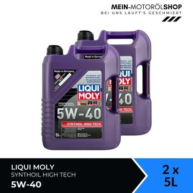 Liqui Moly Synthoil High Tech 5W-40 2x5 Liter
