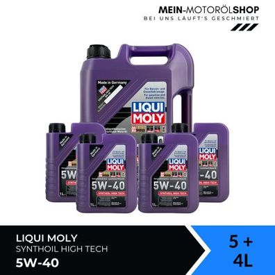 Liqui Moly Synthoil High Tech 5W-40 5 + 4 Liter