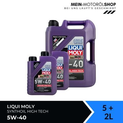 Liqui Moly Synthoil High Tech 5W-40 5 + 2 Liter