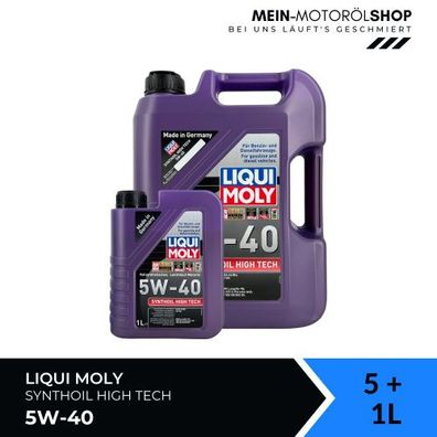 Liqui Moly Synthoil High Tech 5W-40 5 + 1 Liter