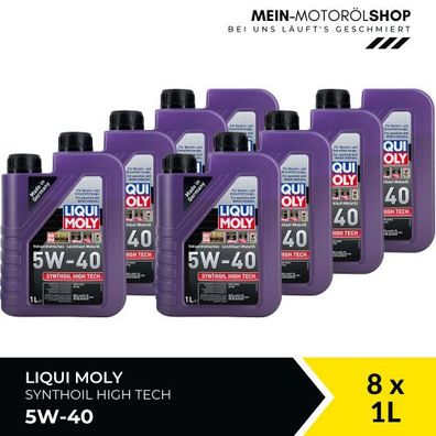 Liqui Moly Synthoil High Tech 5W-40 8x1 Liter